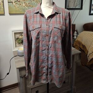 J CREW Flannel Womens Sz 12